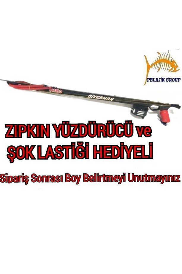 Yüzdürücü Hediyeli Diablo Zıpkın Çift Lastikli Makaralı Açık Kafa Zıpkın - 1
