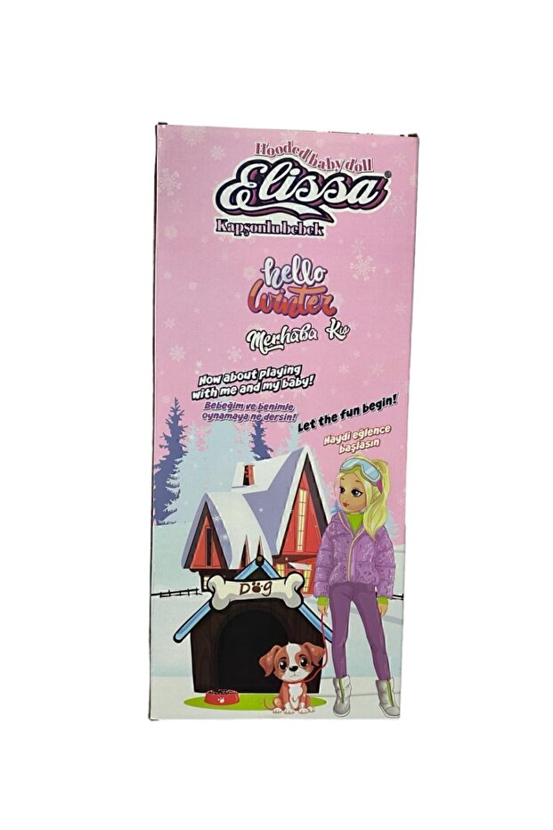 Global Oyuncak Elissa Kapşonlu Bebek - 3