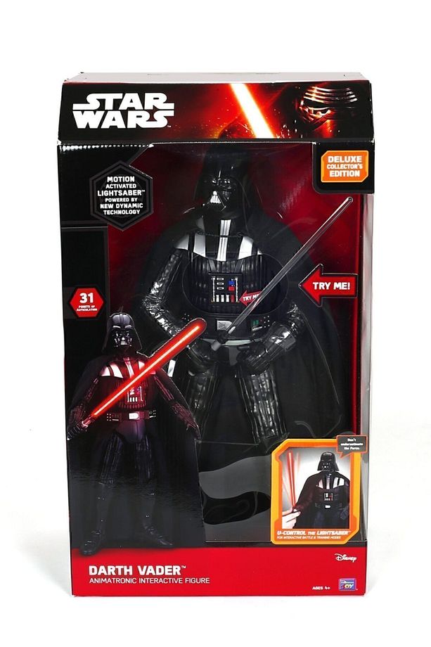 Star Wars 18’’ Animatronik Darth Vader Figür - 3