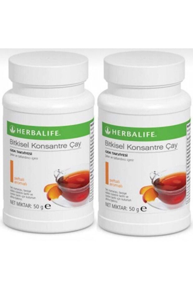 Bitkisel Konsantre Çay Şeftali 50 Gram - 2'li Set - 1
