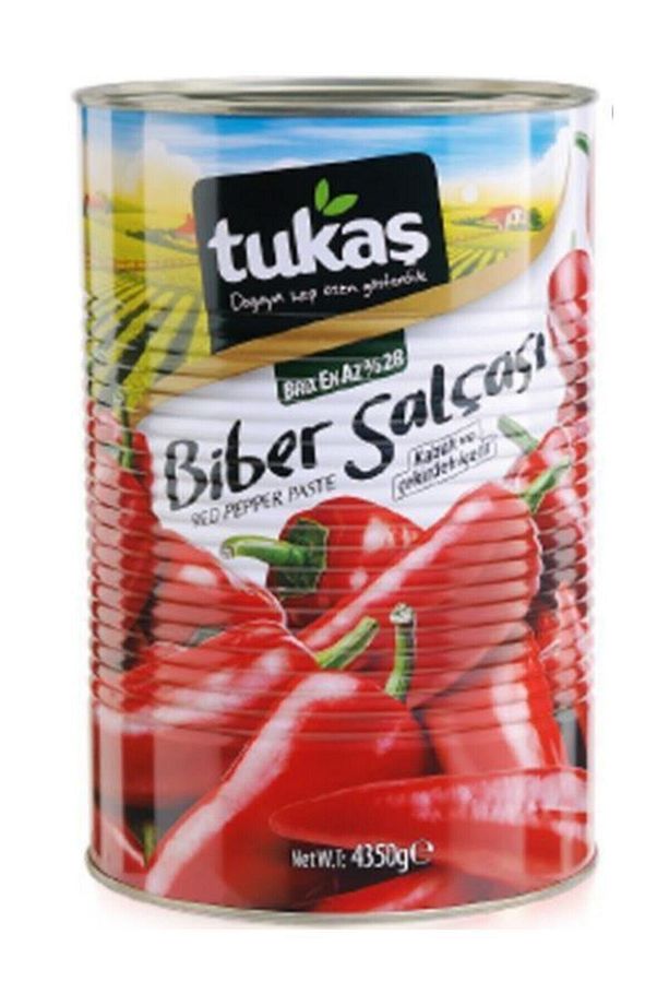 Tatlı Biber Salçası 4350g – Doğal Ve Yoğun Lezzetli Salça - 1