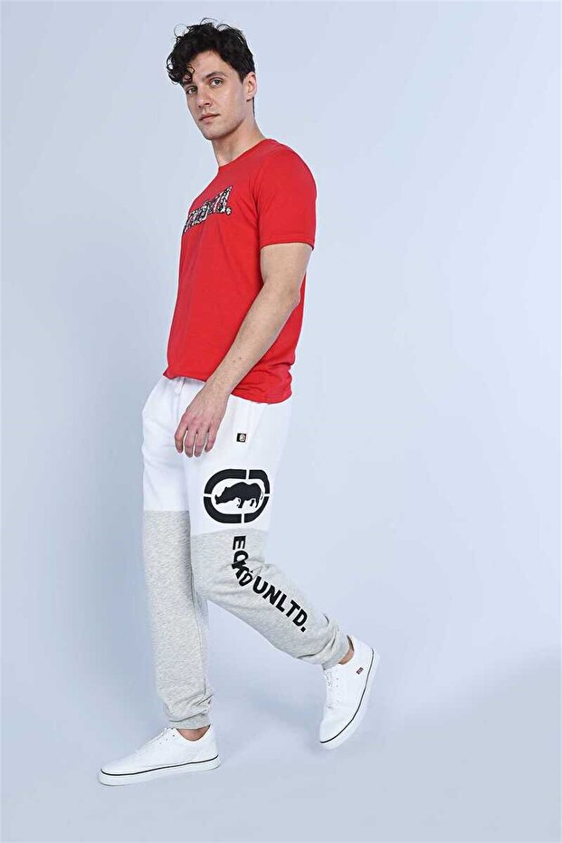 Freya Erkek Parcalı Baskılı Eşofman Alt - 3