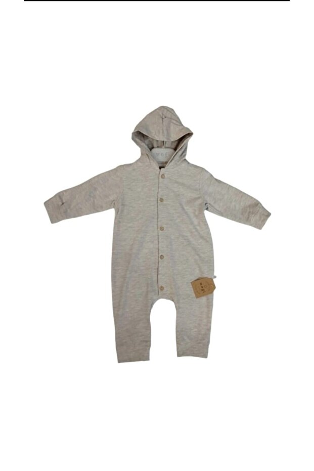 Basıc Bebek Kapşonlu Tulum - 1