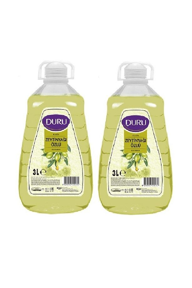Natural Olive Zeytinyağlı Sıvı Sabun 3 Lt X 2 Adet - 1