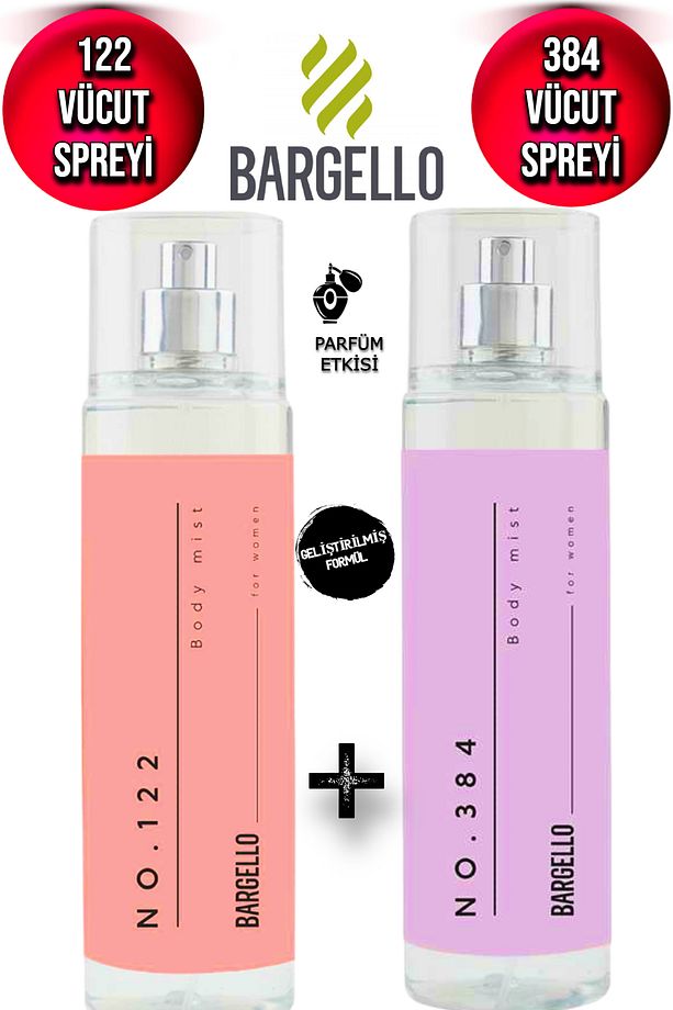 No:122 Vücut Spreyi 210 ml No:384 Vücut Spreyi 210 ml - 1