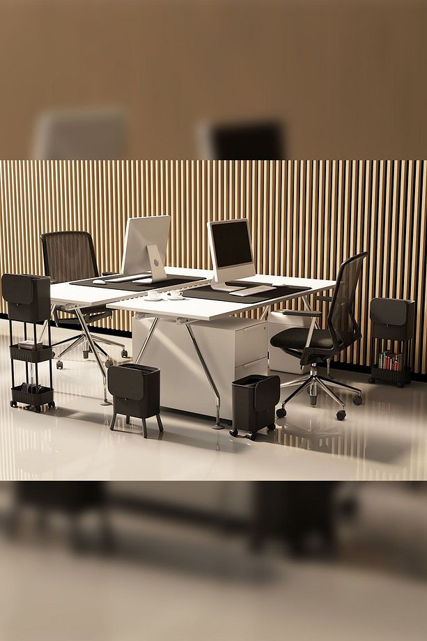 15 Litre Tek Raf Üniteli Tekerlekli Fonksiyonel Kapaklı Banyo Ve Mutfak Çöp Kovası - 2