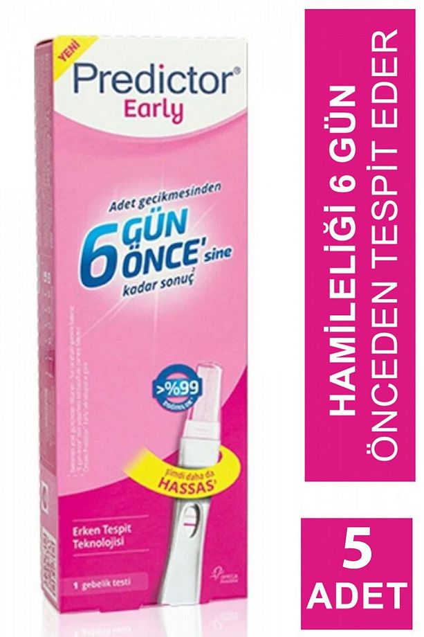 Early 6 Gün Önce Tespit Eden Gebelik Testi 5 Adet - 1