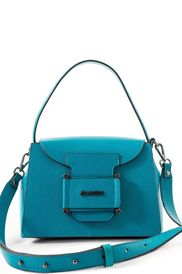 Handmade Italian Style 100% Genuine Leather Women's Crossbody Hand and Shoulder Bag