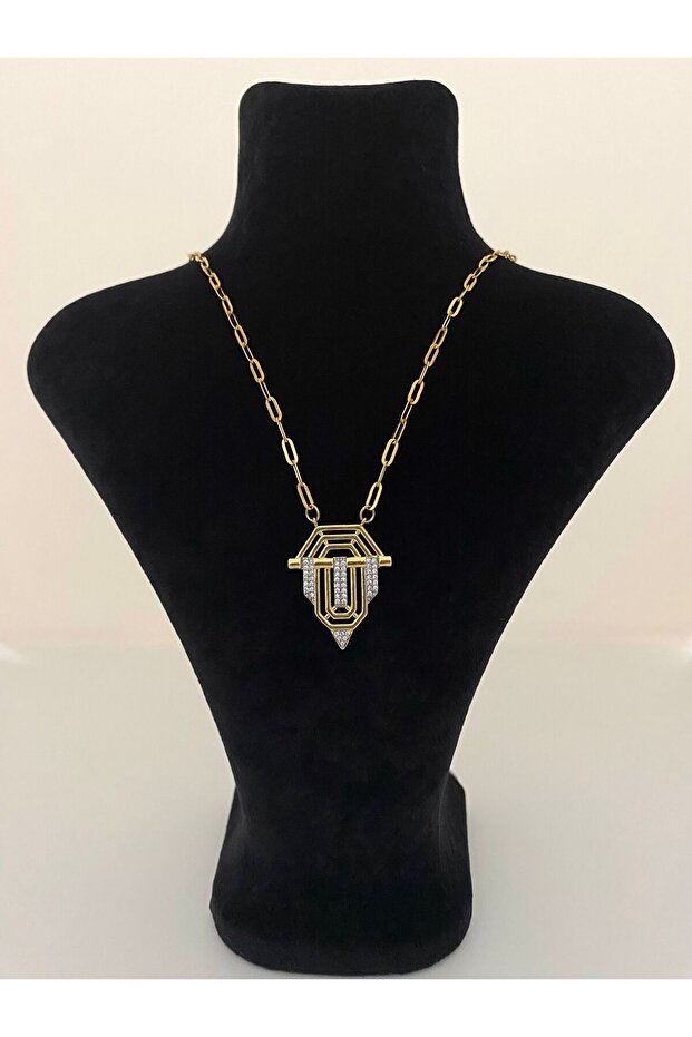 Serenay (Leyla) Steel Necklace