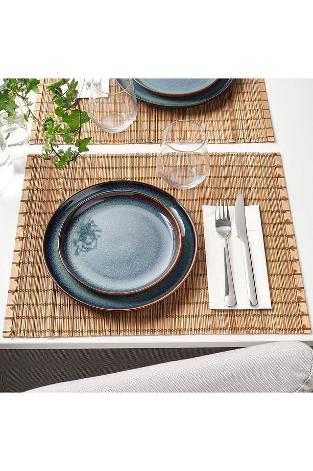 Gladelig 4 Adet Tatlı Tabağı Mavi 20 cm - 4