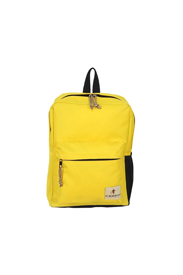 حقيبة ظهر صغيرة باللون الأصفر للجنسين - 1