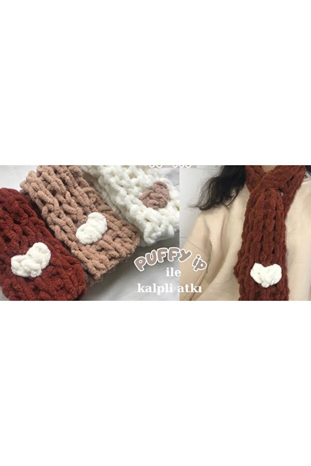 Bej Kalpli Atkı - 1