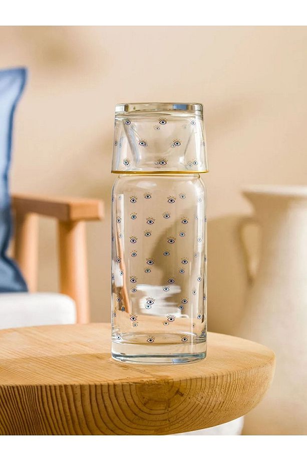 Bardak Kapaklı Cam Sürahi 700 Ml - 2