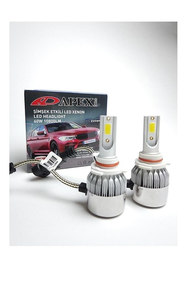 Tofaş H4 Beyaz Led Xenon Far Ampulu Güçlü Işık Şimşek Etkili - 1