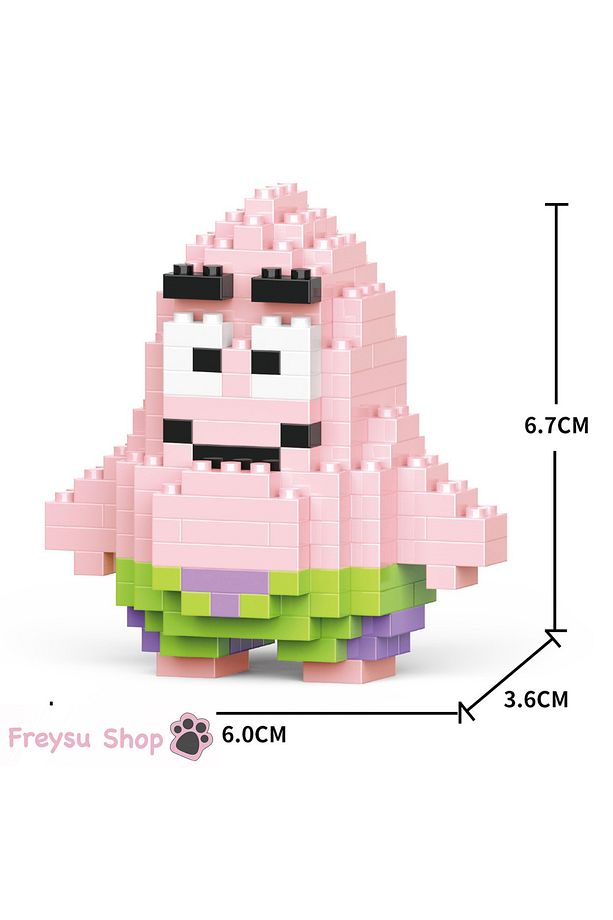 Sünger Bob Patrick Bricks Blok Seti - 1