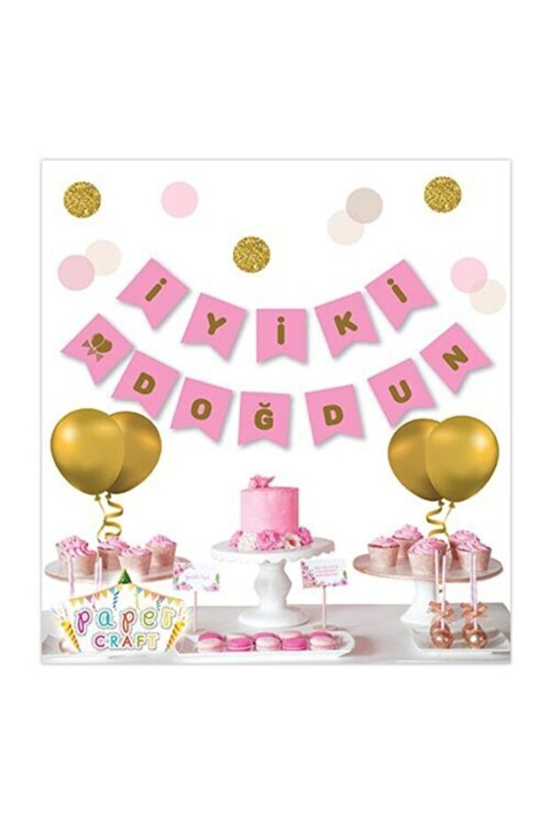 Happy Birthday Text Pink