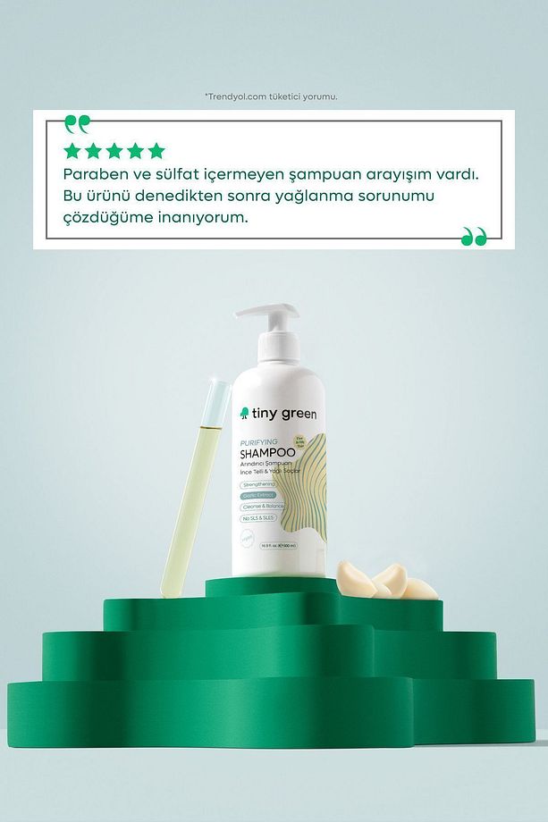 İnce Telli ve Yağlı Saçlar Şampuan 500 ml - 5