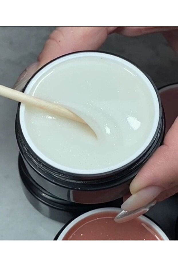 Protez Tırnak Jeli Simli Opal - 1