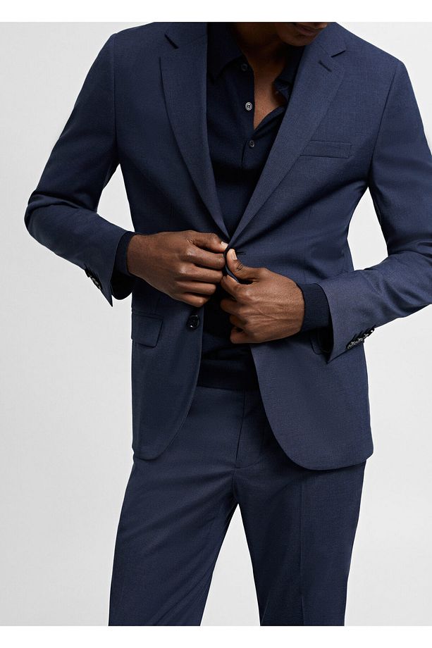 Mürekkep Rengi Erkek  Blazer Ceket 67240624 - 4