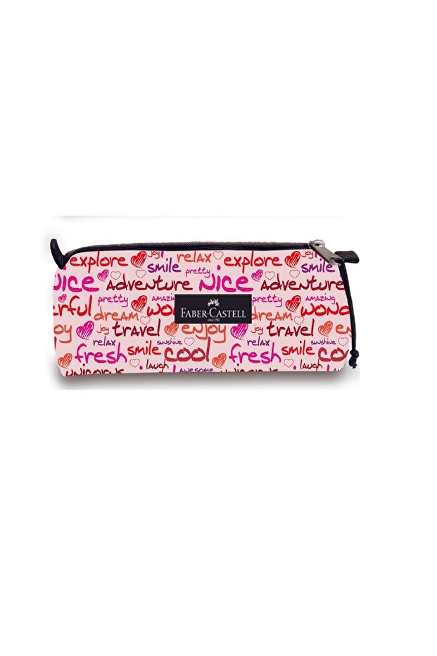 FaberCastelBasic Patterned Pencil Bag - 6