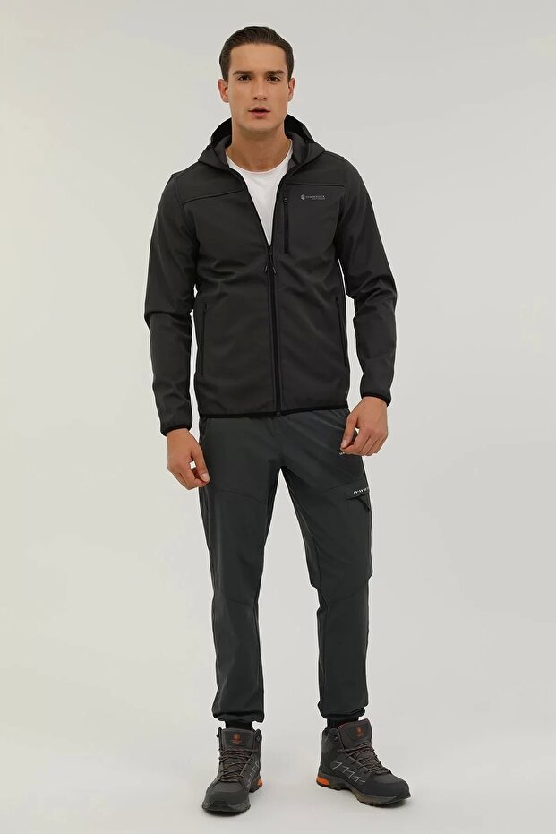 Gt16 Basic Softshell Erkek Mont - Antrasit - 3