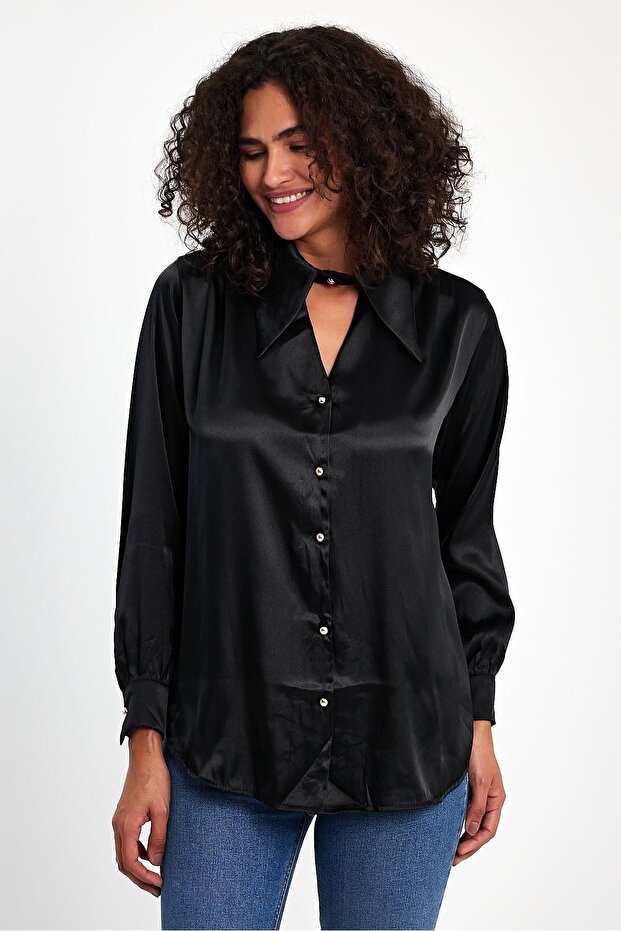 Saten Klasik Gömlek - 3