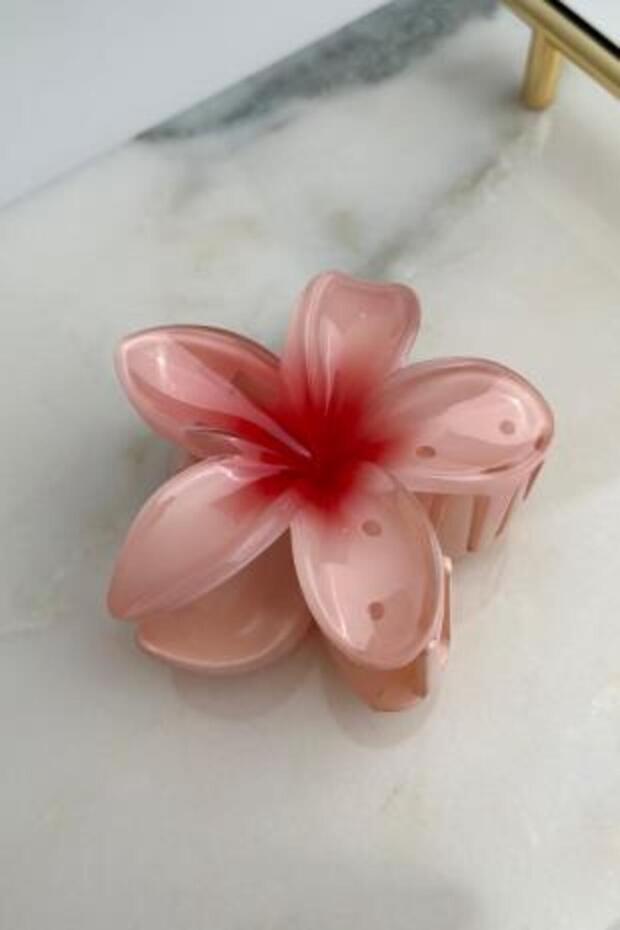 مشبك مزلاج على شكل زهرة (7 سم) - 4