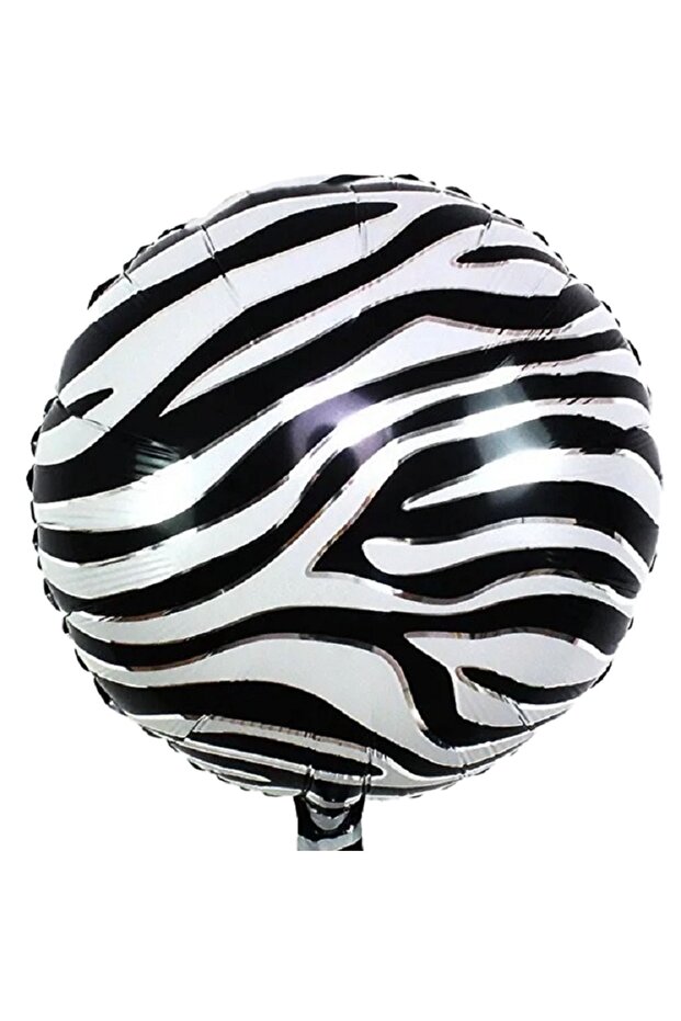 Zebra pattern safari foil balloon 18" (45cm)