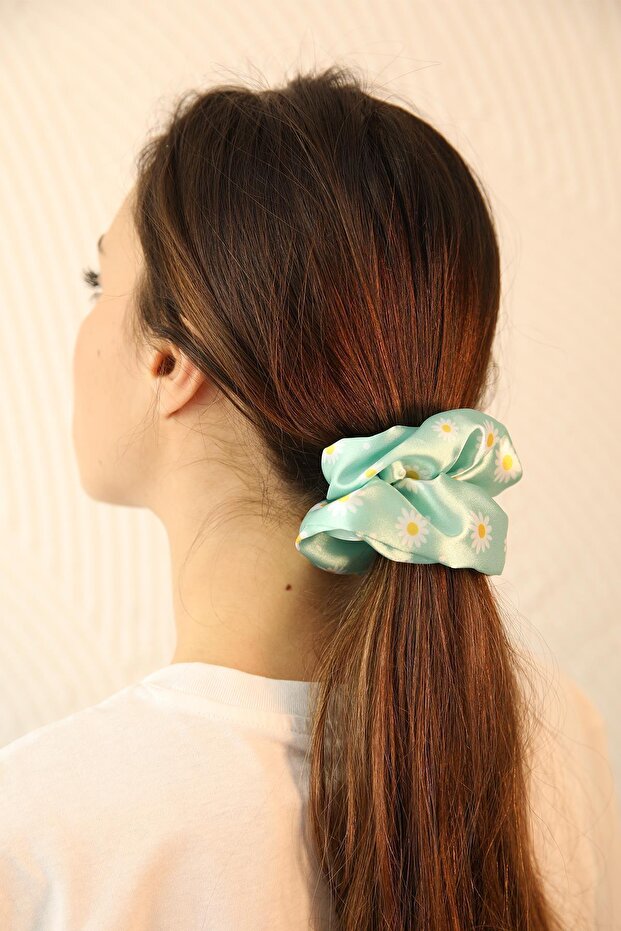 Daisy Patterned Double Hair Clip - 3