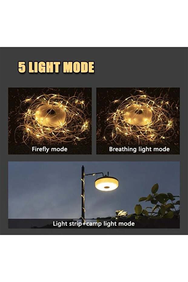 10 Metre Led Kamp Lambası - 5