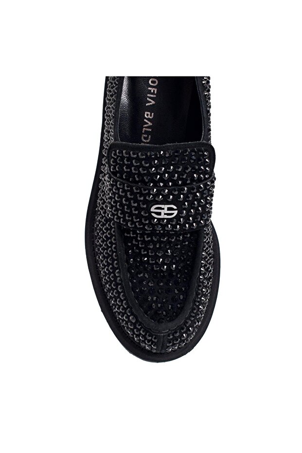 PEGEEN SİYAH SÜET Kadın LOAFER - 3
