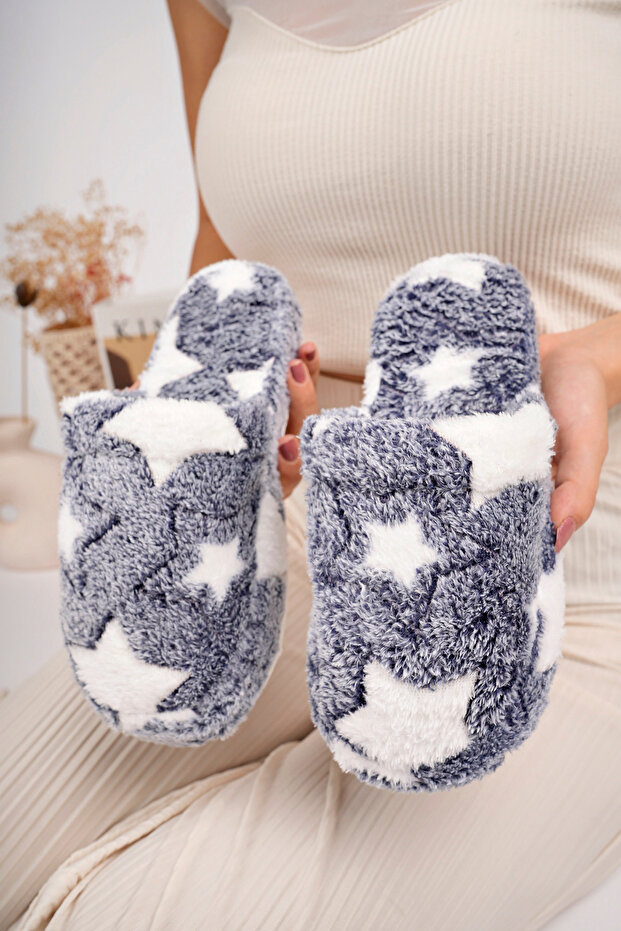 Women's House Slippers, Plush Slippers, Dowry and Bundle Slippers, No Sound, Thick Sole