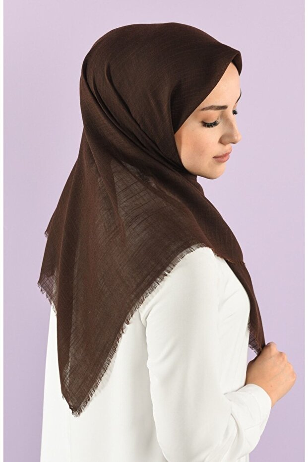 Cotton Flared Scarf 100x100cm