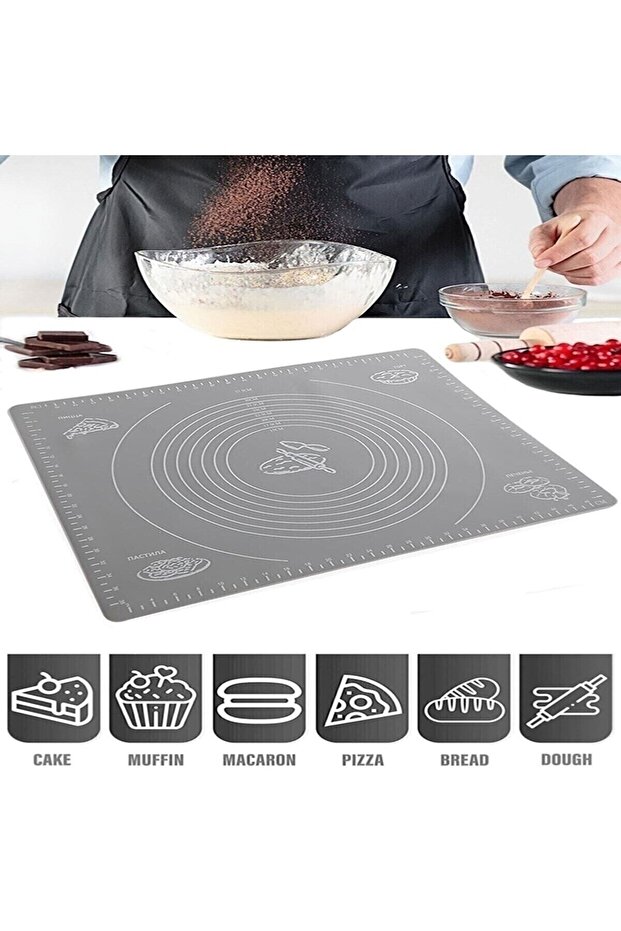 Silicone Large Dough Rolling Mat 45x65