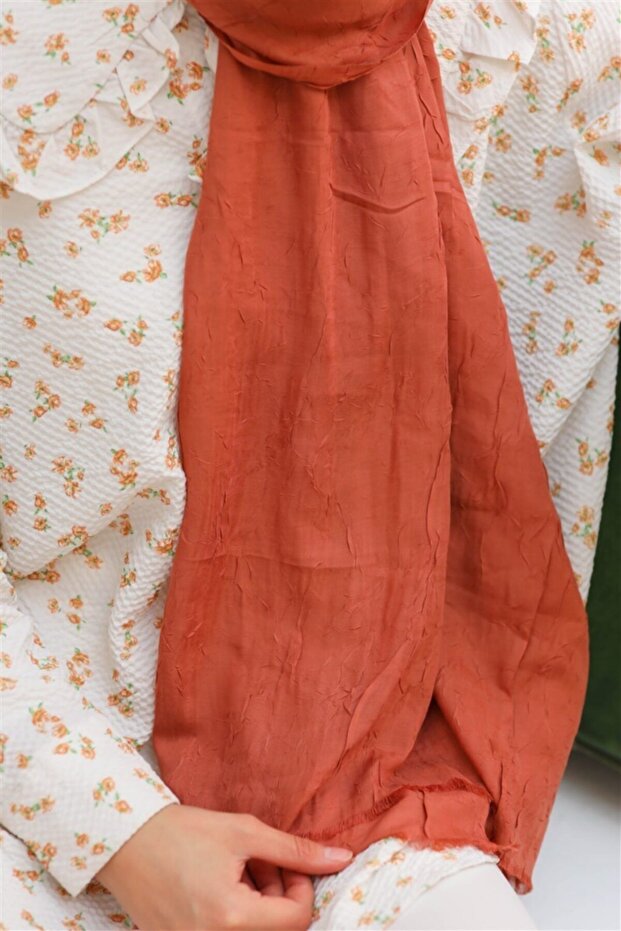 Bambu Kraş Şal Şeftali - 3