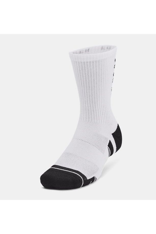 Unisex UA Perf Tech Nov 3’lü Paket Crew Çorap 1379515-101 - 1