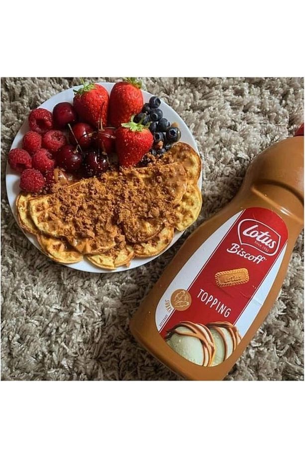 Biscoff Topping Sauce süsleme sos 1 kg x 4 adet - 4