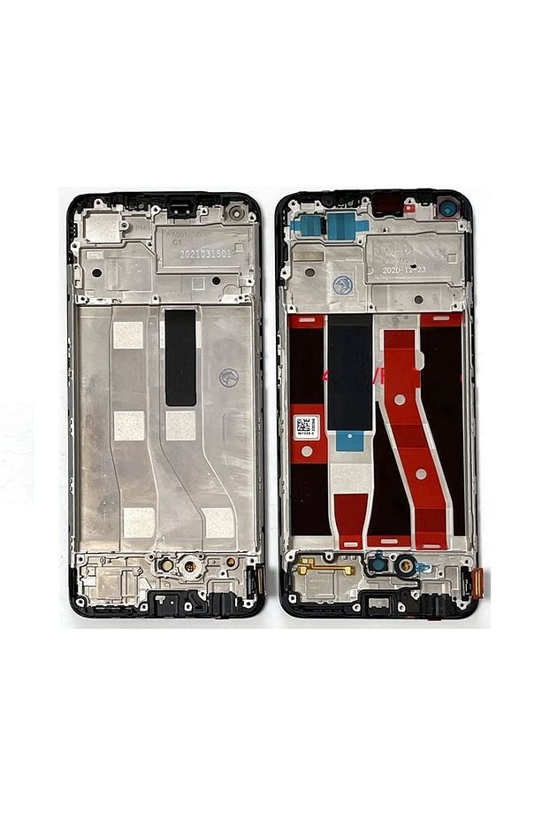 OPPO A74 UYUMLU LCD DOKUNMATİK EKRAN ÇITALI SİYAH OLED(TAMİR SETİ HEDİYELİ) - 1