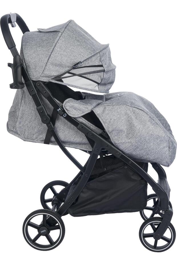 Zero Autofold Bebek Arabası Grey - 5