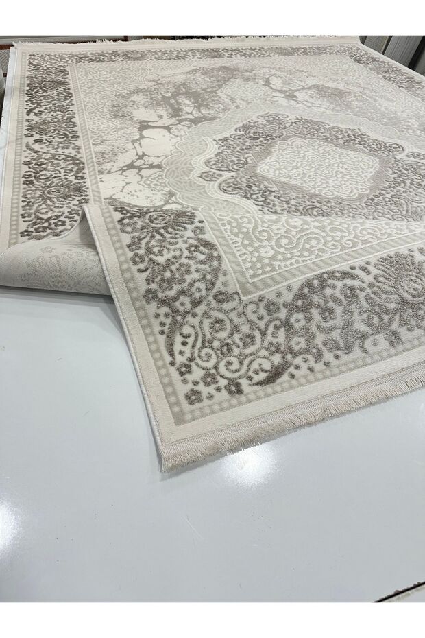 Akrilik Bej Halı Argın Halı - 4