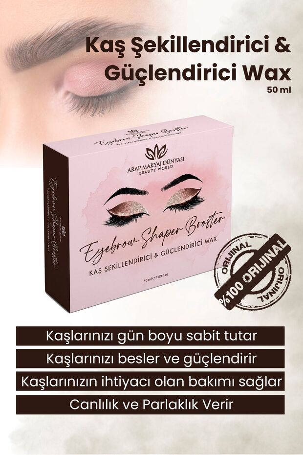 Eyebrow Shapper Booster - Kaş Şekillendirici Wax - 1