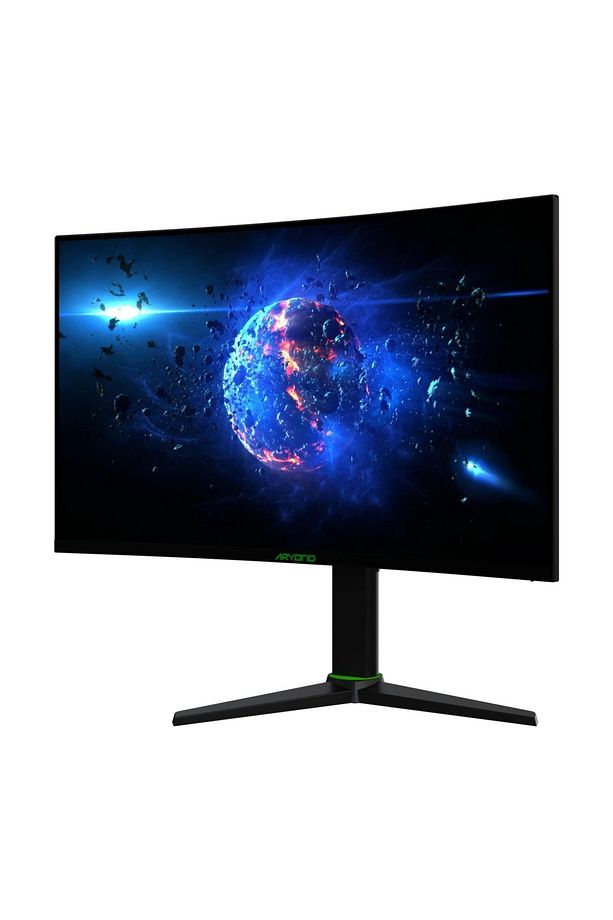 Siyah Aryond A27 V2 27" 180hz Qhd 1 Ms Hdr10 300 Nit G-sync Freesync Curved Pivot Va Oyuncu Monitör - 3