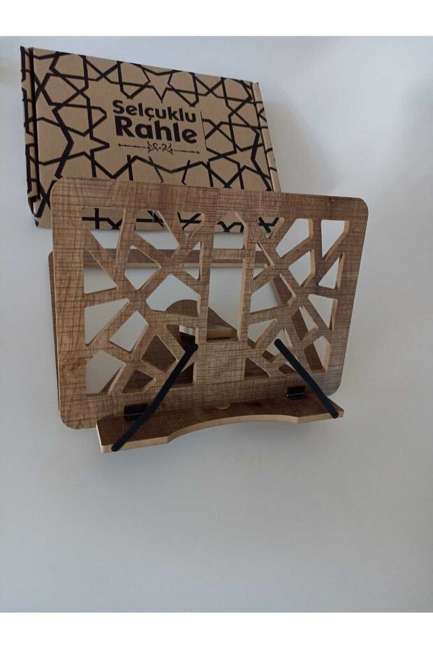Seljuk rahle book holder tablet holder desktop wooden rahle