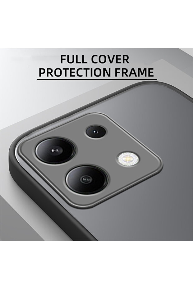 Redmi Note 13 4g Case Matte Fingerprint Proof Camera Protected Hard Silicone With Colorful Keys - 4