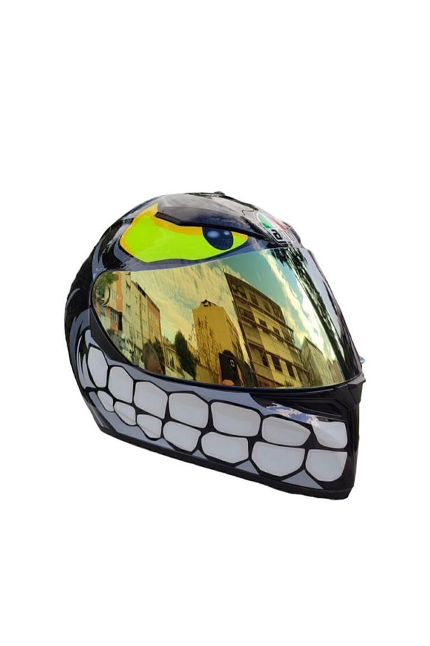 K5 K5s K3sv K1 K1s Kompakt St Kask Vizörü Iridyum Gold - 6