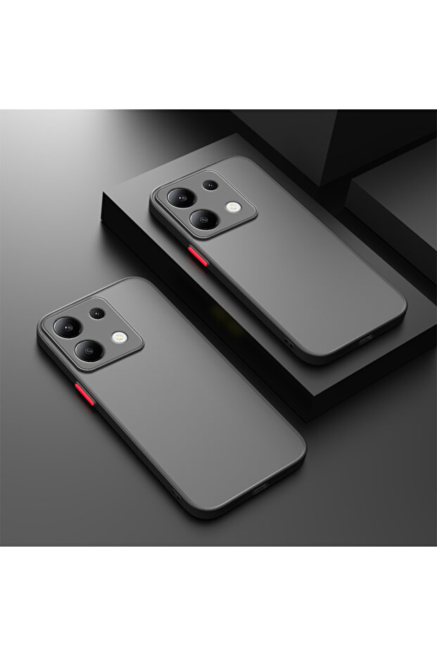 Redmi Note 13 4g Case Matte Fingerprint Proof Camera Protected Hard Silicone With Colorful Keys - 1