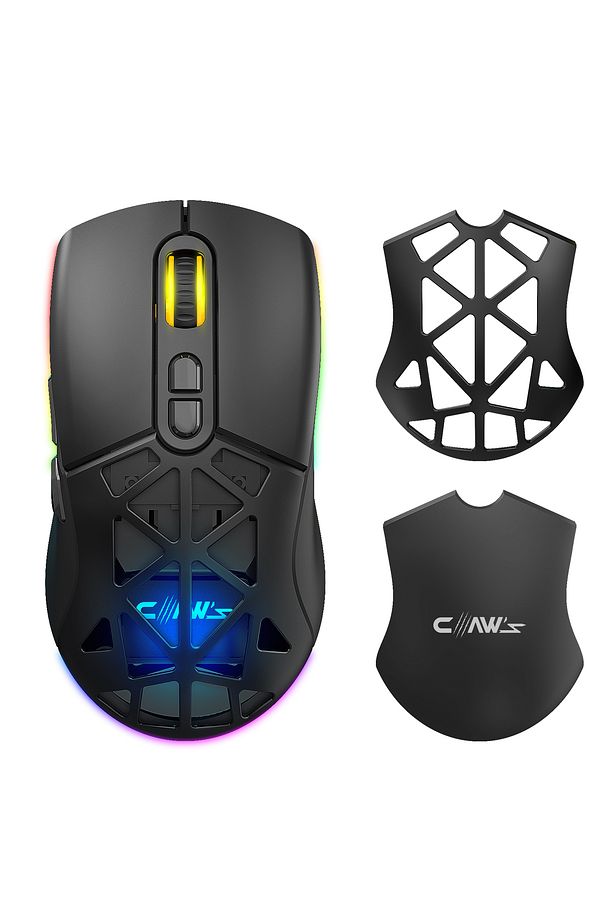 Nexus Air V1 Kablosuz 10000 Dpi Pixart Pmw3325 Sensör Makro Yazılımlı Siyah Gaming Mouse - 1
