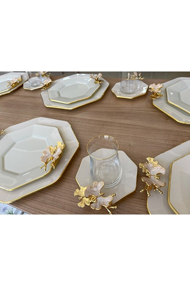 GLORE MARKA PASTA/ÇAY SETİ - 2