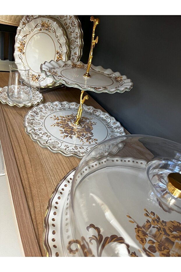 GLORE PASTA/ÇAY SETİ - 6