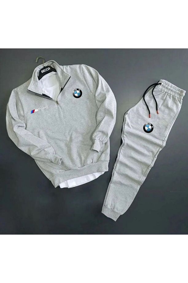 Eşofman Takımı Bmw Mpower Baskılı Unisex Eşofman Takımı 2'li set combin - 1